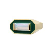 Anello Aliita Donna 30's Deco in Oro giallo RIDCBS10G6YG09K-K1000-15